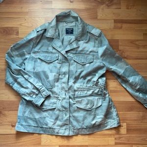 Abercrombie Camo Utility Jacket (Size XL)